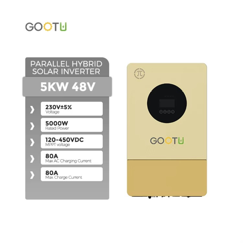 Parallel Solar Inverter 48V 5000W Mppt - Inverter Surya Hybrid Gootu Baru 48V