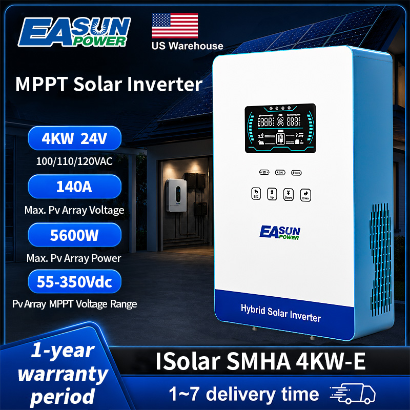 Grid Tie Inverter Limiter 2000W - EASUN POWER Inverter Surya 4000W, Inverter