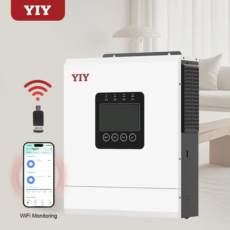 Off Grid Solar Inverter 48V 6000W - Inverter Surya MPPT Off-Grid 5Kw 6Kw