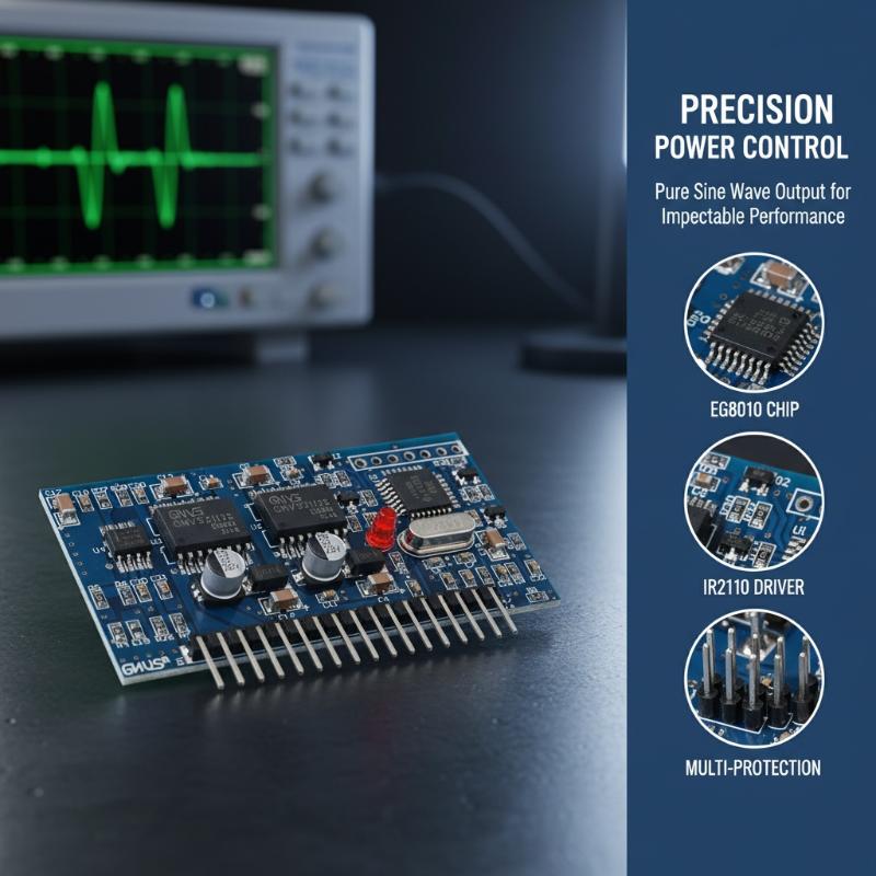 Egs002 Pure Sine Wave Inverter Driver Board - EGS002 Inverter Gelombang Sinus Murni EG8010