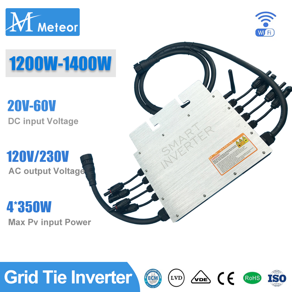Micro Inverter 1400W Solar Grid Tie - Inverter mikro dasi gird surya 1200W