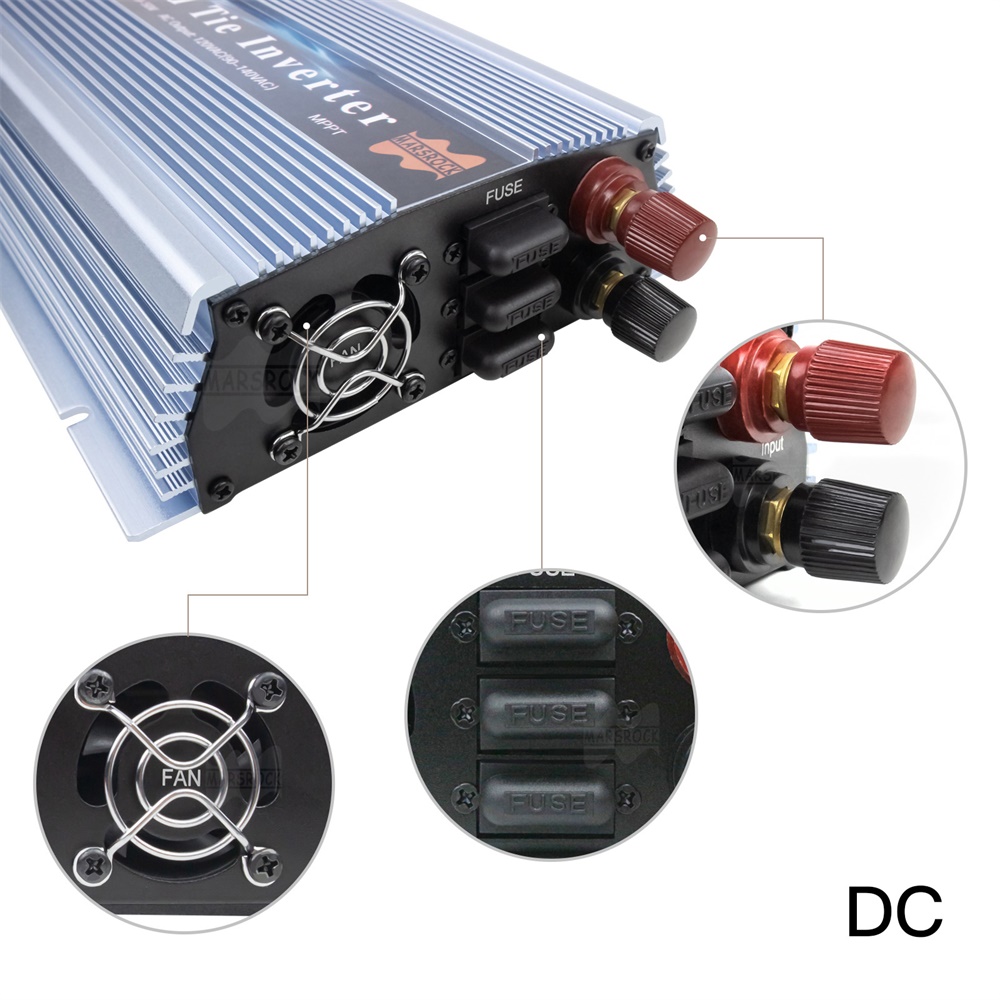 Micro Inverter 1400W Solar Grid Tie - Inverter Mikro Solar Grid Tie 1000-1400W