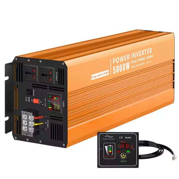 Pure Sine Wave Inverter 5000W 48V 220V - Inverter Gelombang Sinus Murni Tenaga Surya
