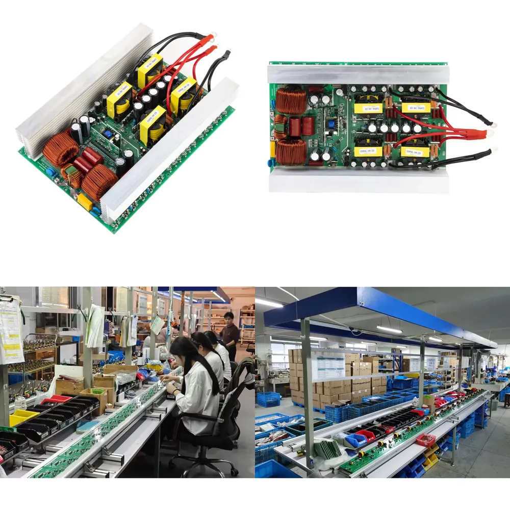 Pure Sine Wave Inverter Board 24V 48V - Papan Inverter Daya Tinggi 5000W 5KW,