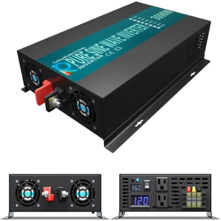 Inverter Pure Sine Wave 60Hz 120V 3000W - Inverter Gelombang Sinus Murni 3000W Generator