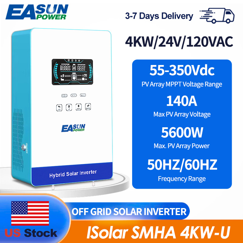 EASUN POWER 4000W 24V Inverter - Grid Tie Inverter Limiter 2000W ulasan dan harga