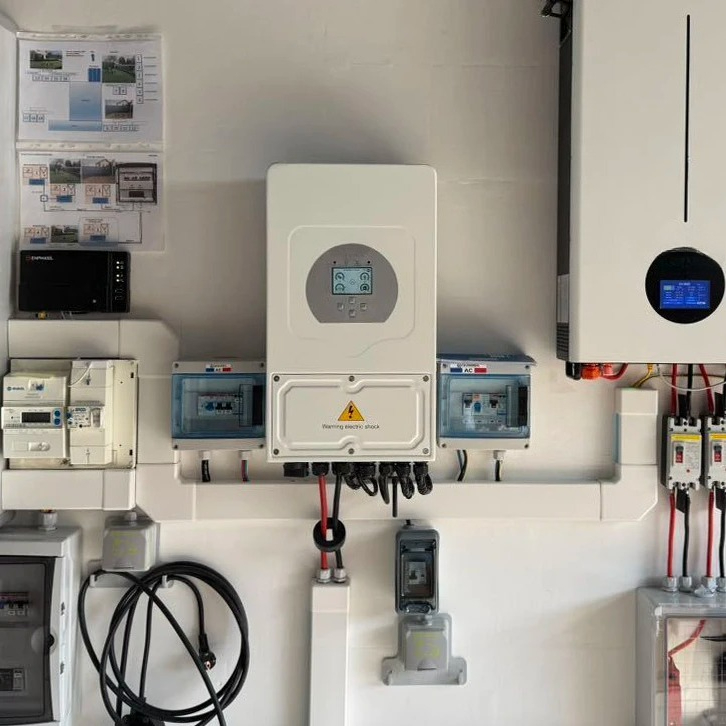 Inverter Surya Hibrida 3 Fasa  - Mppt Hybrid Inverter 48V 8Kw 3 Phase ulasan dan harga