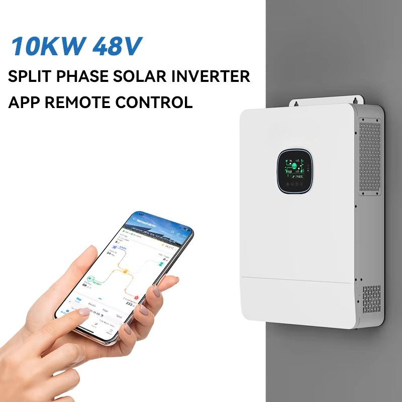 Inverter Surya Hibrida Off Gri - Split Phase Inverter 10Kw 110V 220V ulasan dan harga