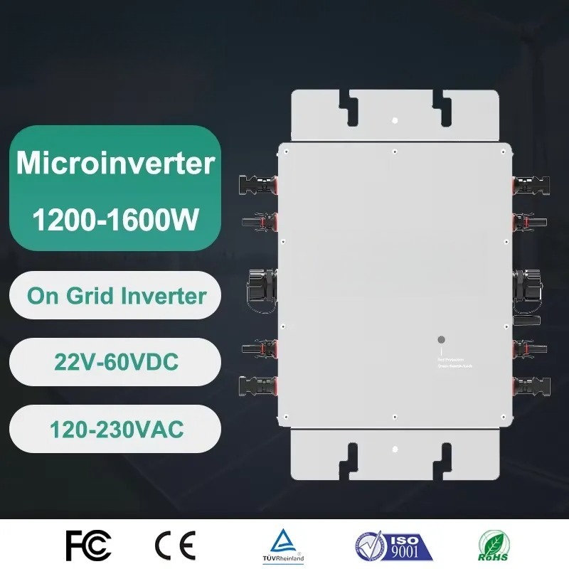 Mikroinverter Pemantauan WiFi  - Micro Inverter 1400W Solar Grid Tie ulasan dan harga