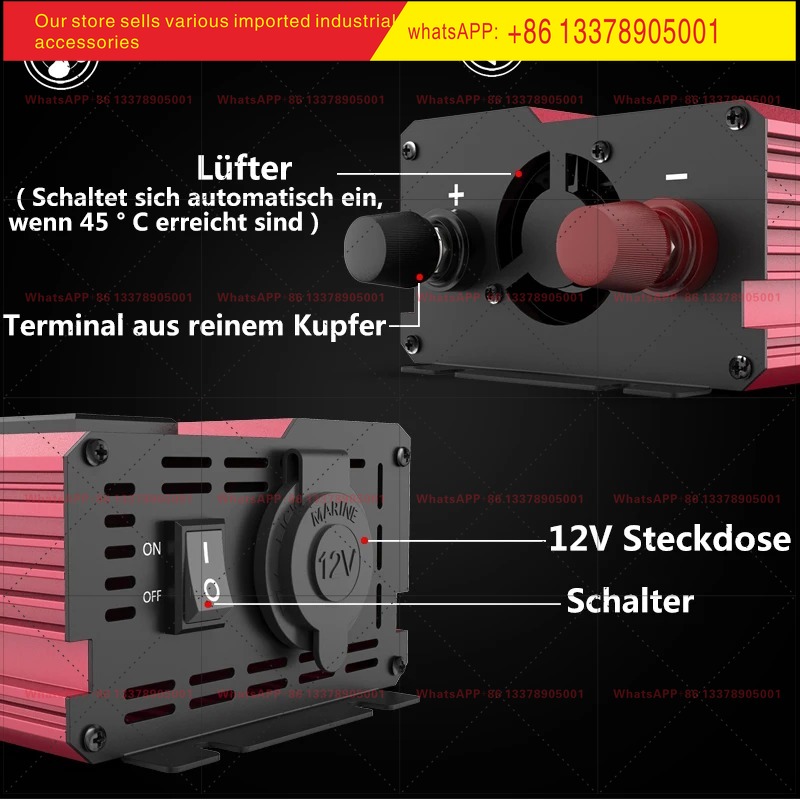 Inverter Daya Puncak 12V Ke 22 - Power Inverter 12V 220V 4000W Continuous ulasan dan harga
