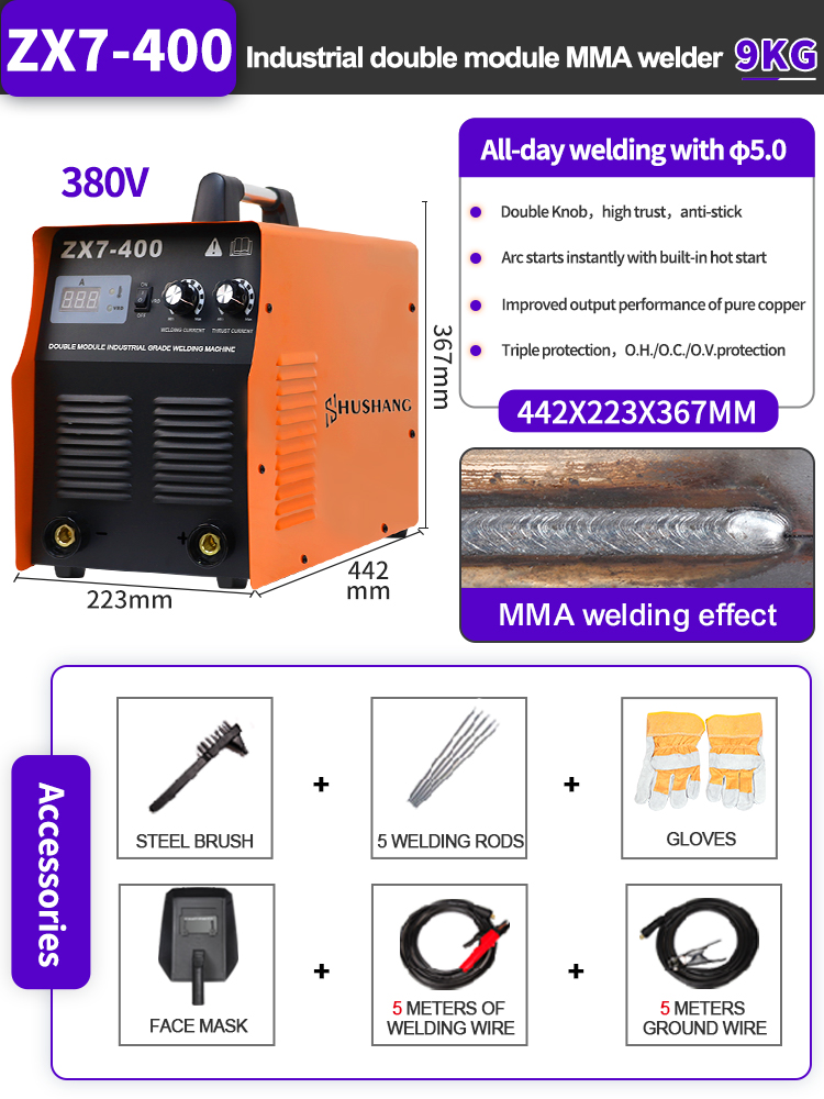 Inverter Tukang Las MMA Indust - Inverter Welding Machine Igbt 300A ulasan dan harga
