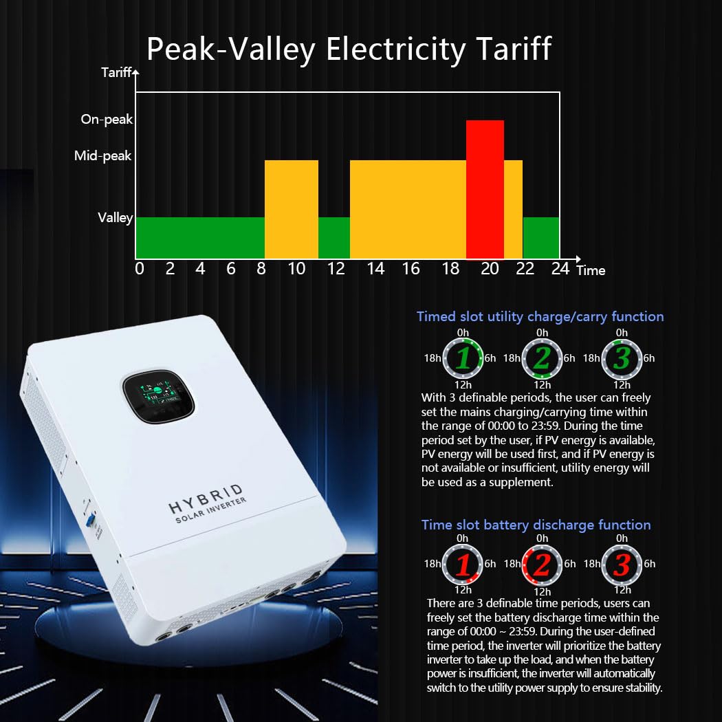 Y&H 10KW Inverter Surya Hibrid - Split Phase Inverter 10Kw 110V 220V ulasan dan harga