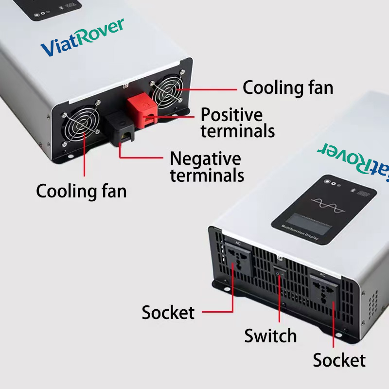 Inverter Gelombang Sinus Murni - Inverter Pure Sine Wave 60Hz 120V 3000W ulasan dan harga