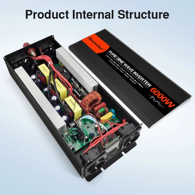 Inverter Surya Gelombang Sinus - Pure Sine Wave Inverter 5000W 48V 220V ulasan dan harga