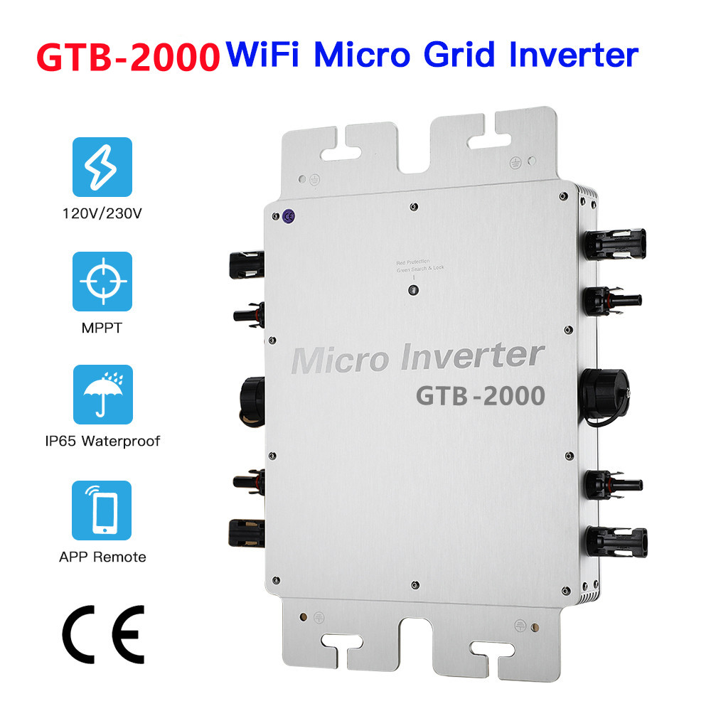 Inverter mikro 2000W, 2400W 28 - Grid Tie Inverter Limiter 2000W ulasan dan harga