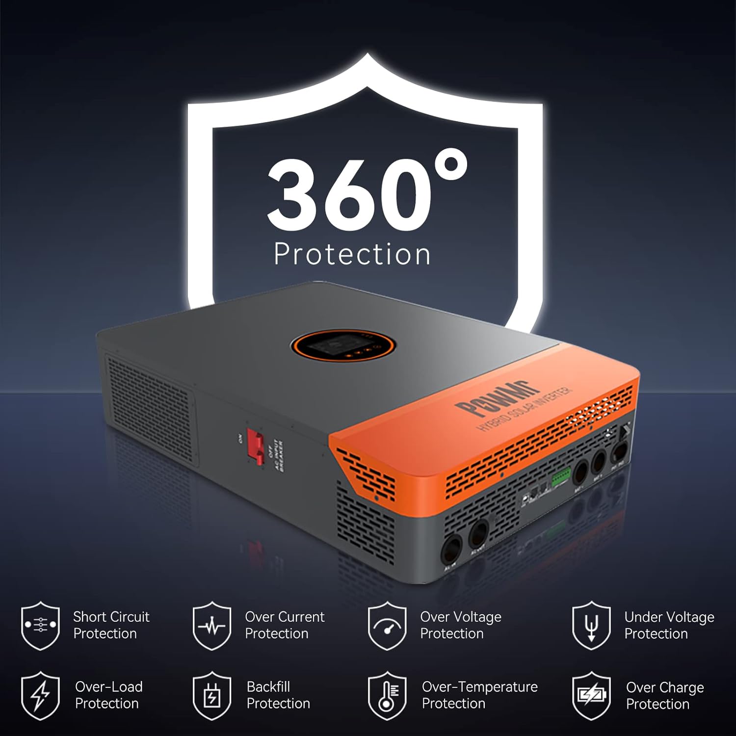 PowMr 16KW 10KW Inverter Fasa  - Split Phase Inverter 10Kw 110V 220V ulasan dan harga