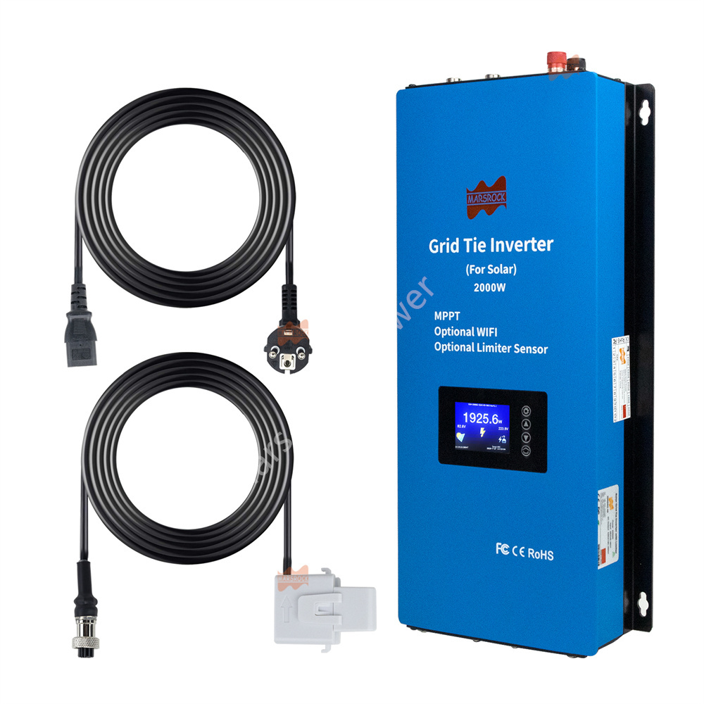 Inverter Grid-Tie Tenaga Surya - Grid Tie Inverter Limiter 2000W ulasan dan harga