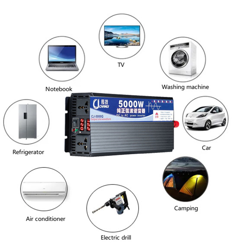 Inverter tenaga surya, 4000W/5 - Inverter Pure Sine Wave 60Hz 120V 3000W ulasan dan harga