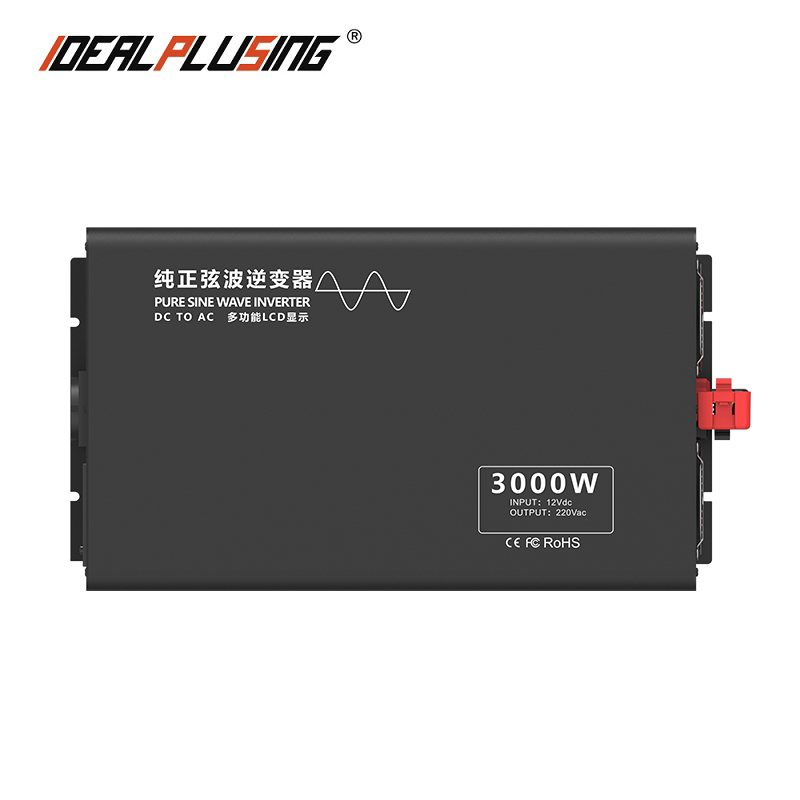 Kekuatan Nyata Dc Ke Ac 12V 24 - Inverter Pure Sine Wave 60Hz 120V 3000W ulasan dan harga