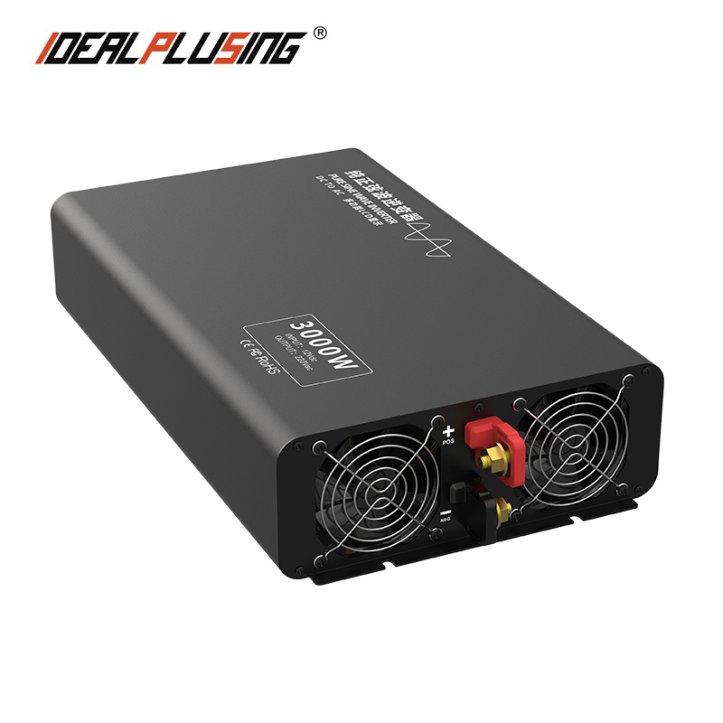 Kekuatan Nyata Dc Ke Ac 12V 24 - Inverter Pure Sine Wave 60Hz 120V 3000W ulasan dan harga