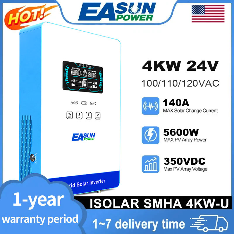EASUN POWER 4000W 110V Inverte - Grid Tie Inverter Limiter 2000W ulasan dan harga