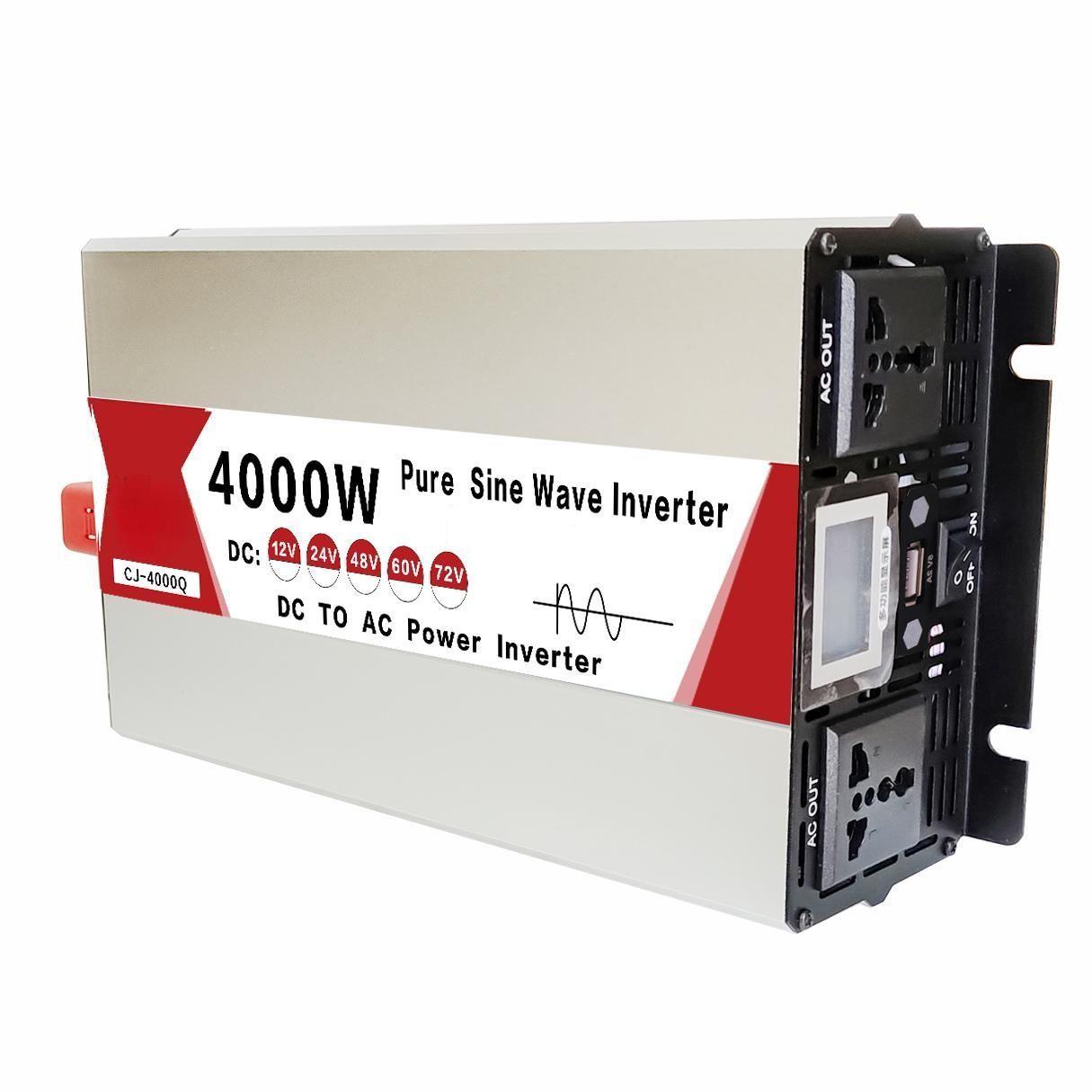 4000W/5000W/5500W/3000W Invert - Inverter Pure Sine Wave 60Hz 120V 3000W ulasan dan harga