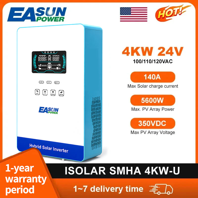 EASUN POWER 4000W Inverter Hyb - Grid Tie Inverter Limiter 2000W ulasan dan harga